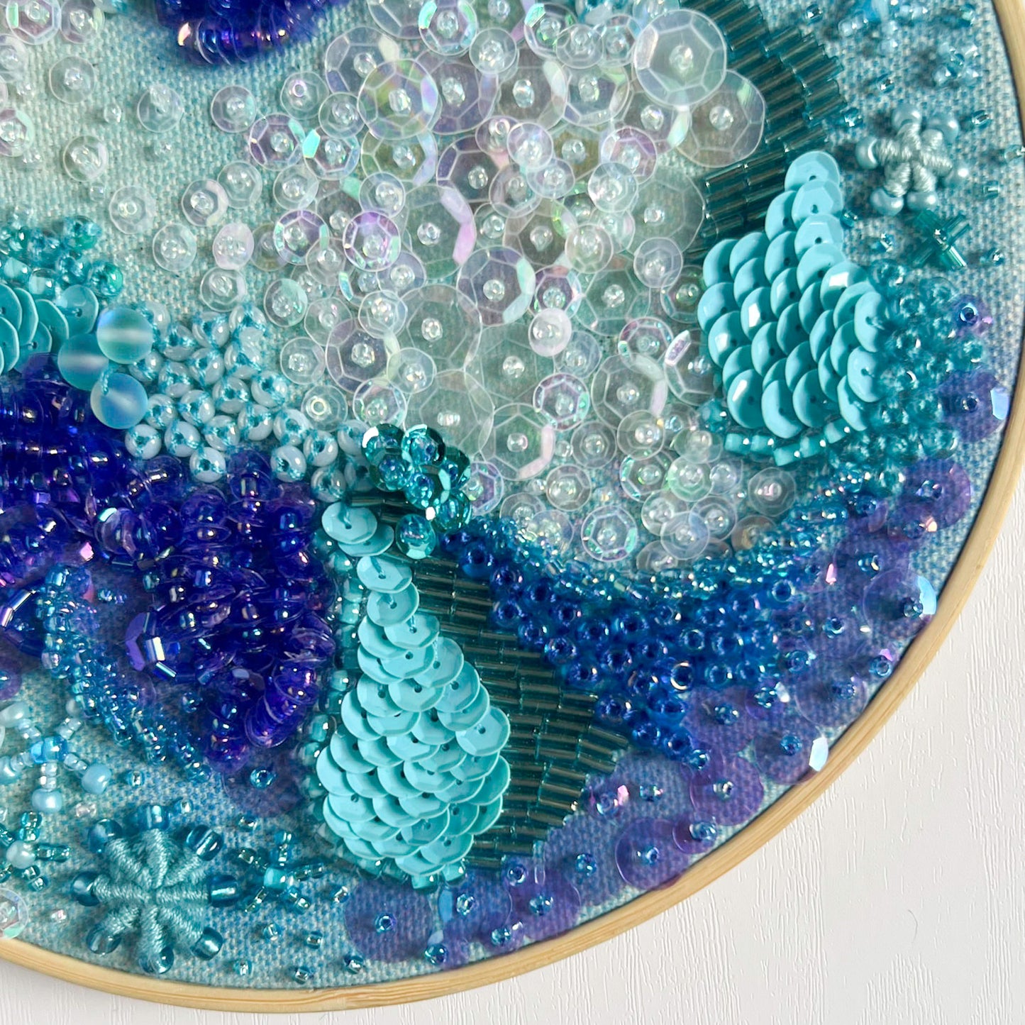 Shimmering Waters - Embroidery