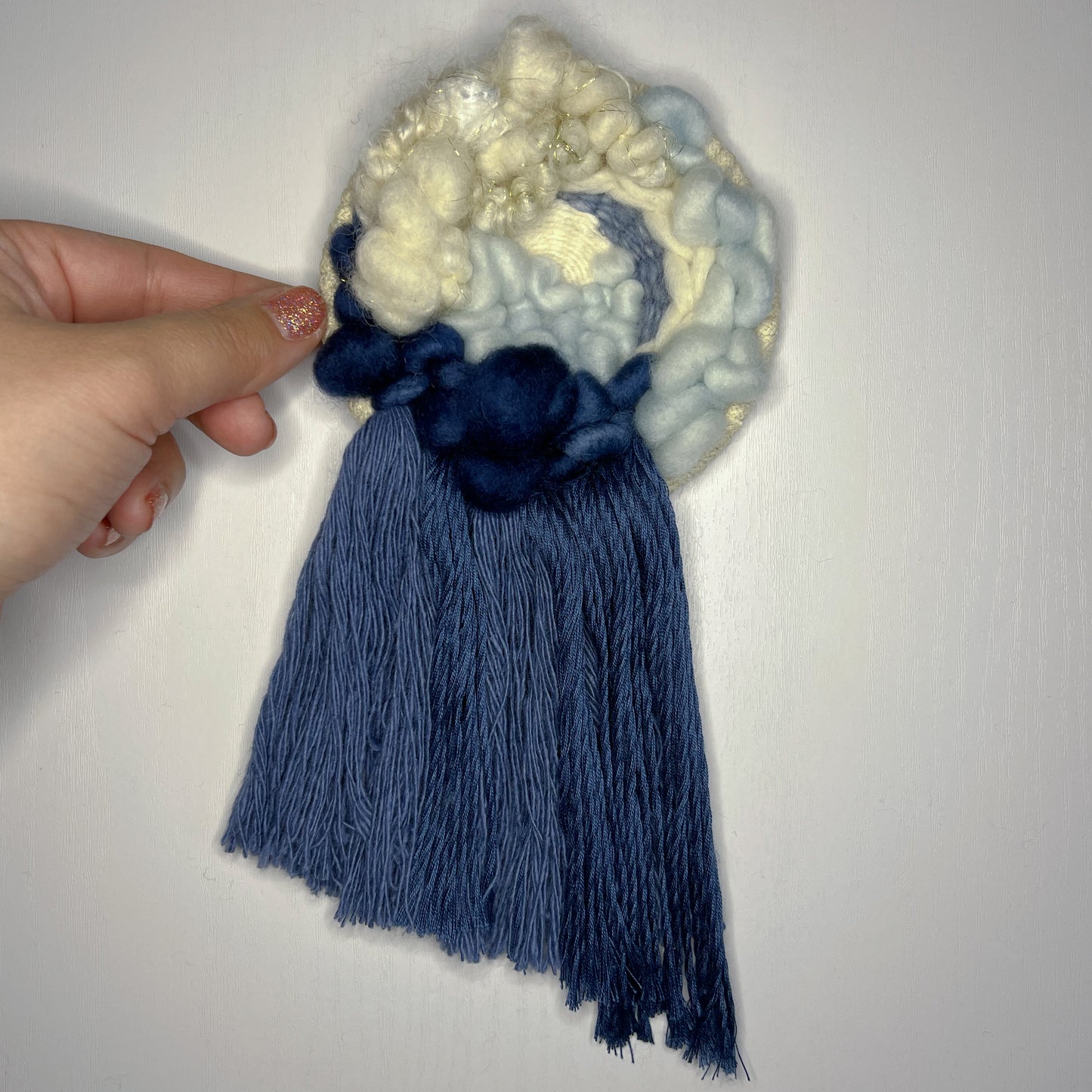 Circle of Sky - Woven Wall Hanging