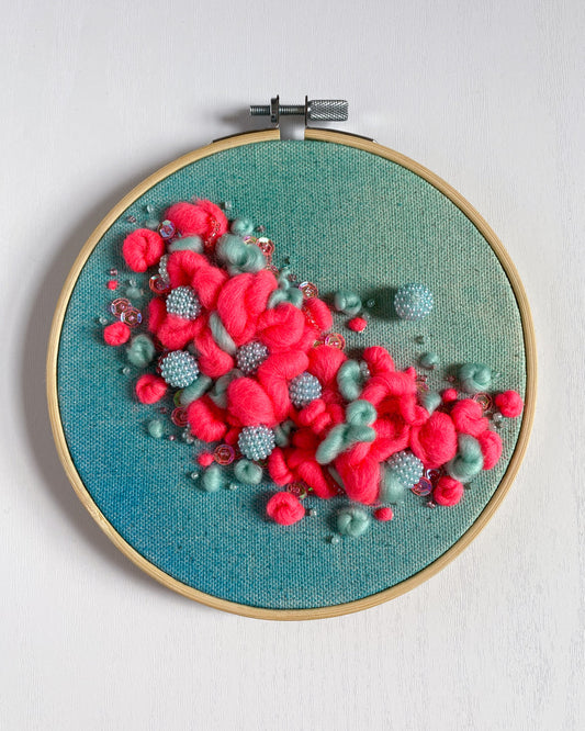 Cotton Candy Reef - Embroidery