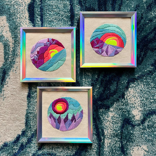 Neon Geo Lands