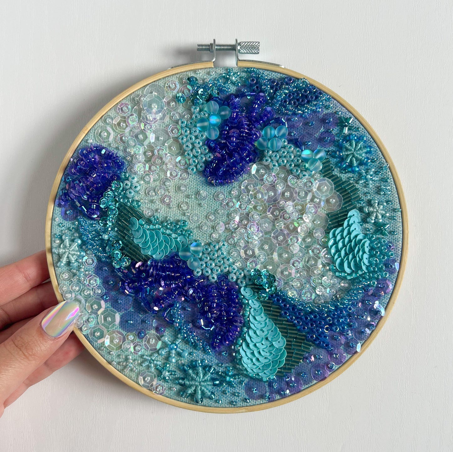 Shimmering Waters - Embroidery